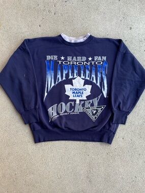 1993 Vintage Toronto Maple Leafs NHL Crewneck